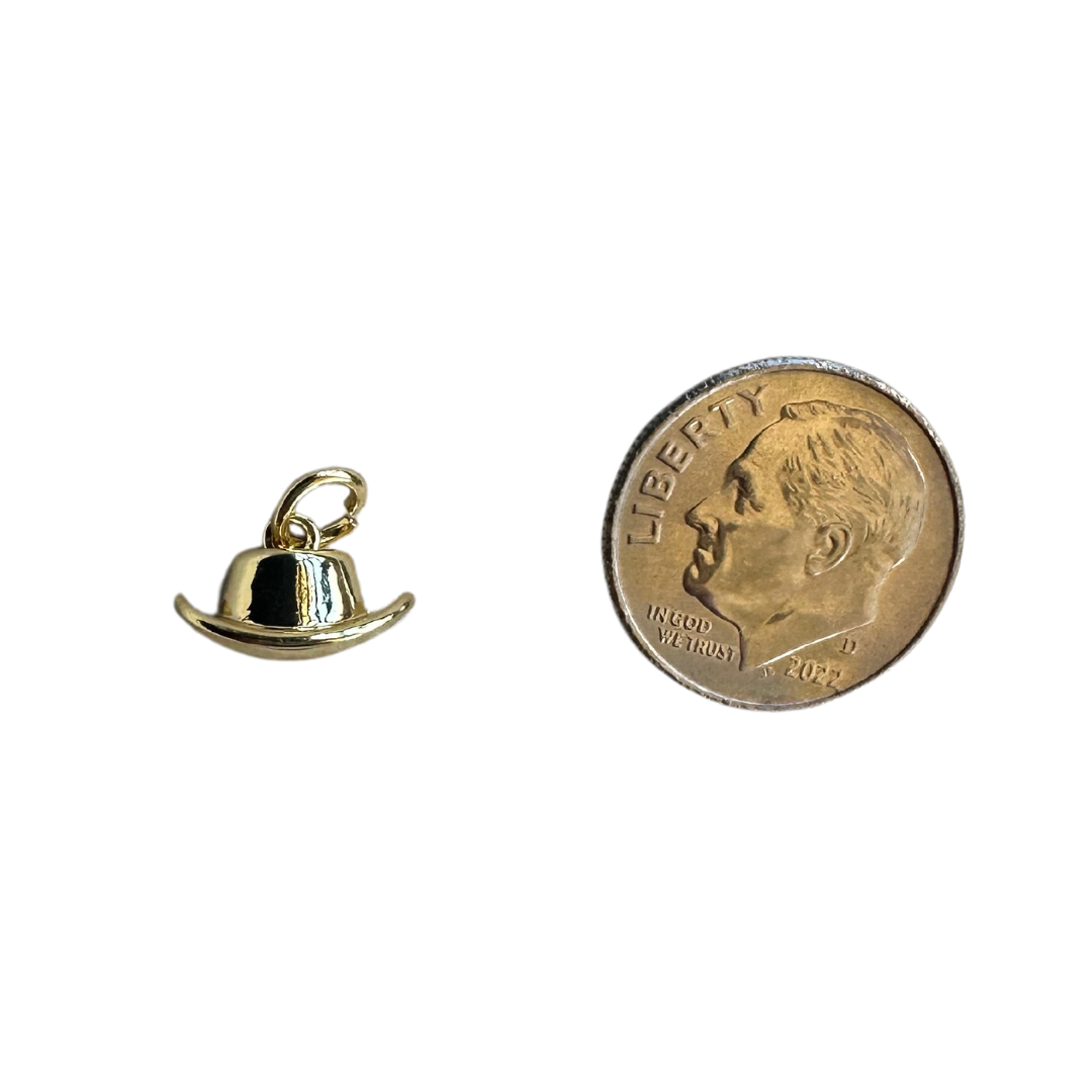 cowgirl hat charm