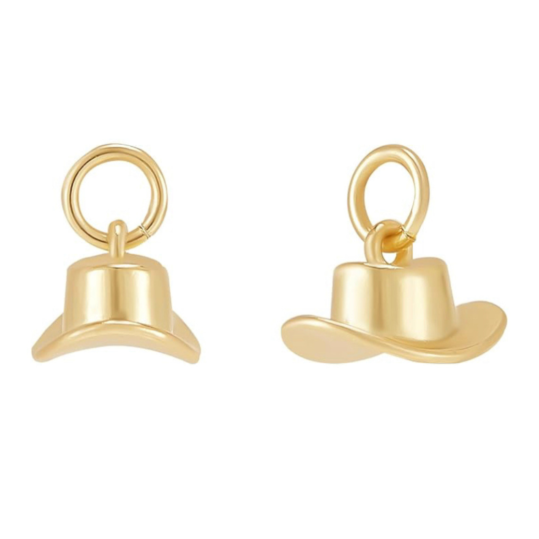 cowgirl hat charm