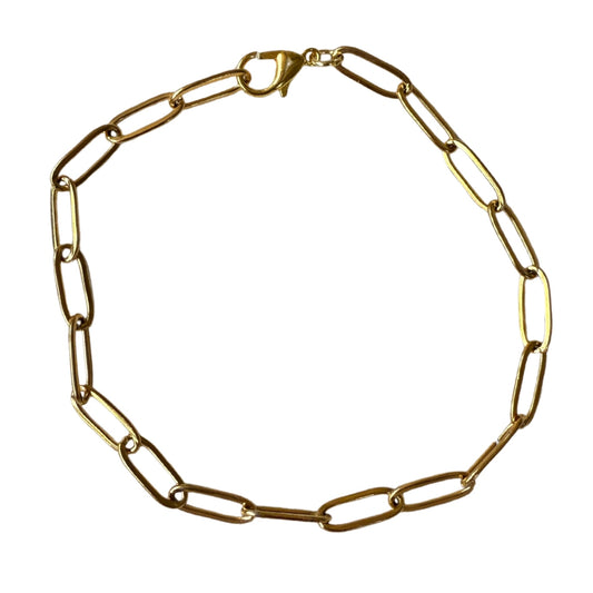 Paperclip Chain Bracelet (base)
