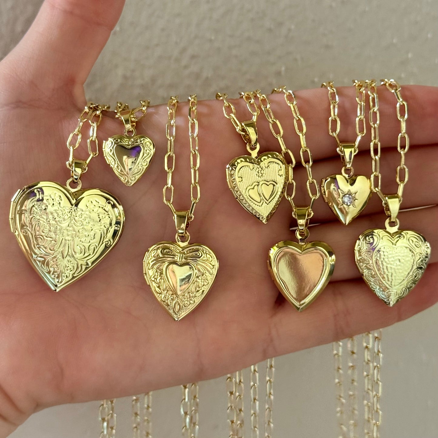 gold plated lockets