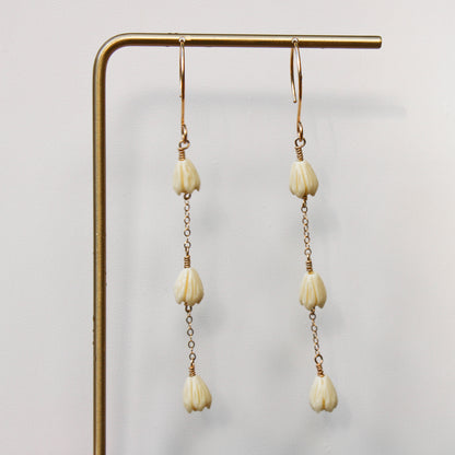 Pikake Earrings (Gold Fill)